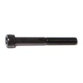 Midwest Fastener M6-1.00 Socket Head Cap Screw, Black Oxide Steel, 50 mm Length, 10 PK 71392